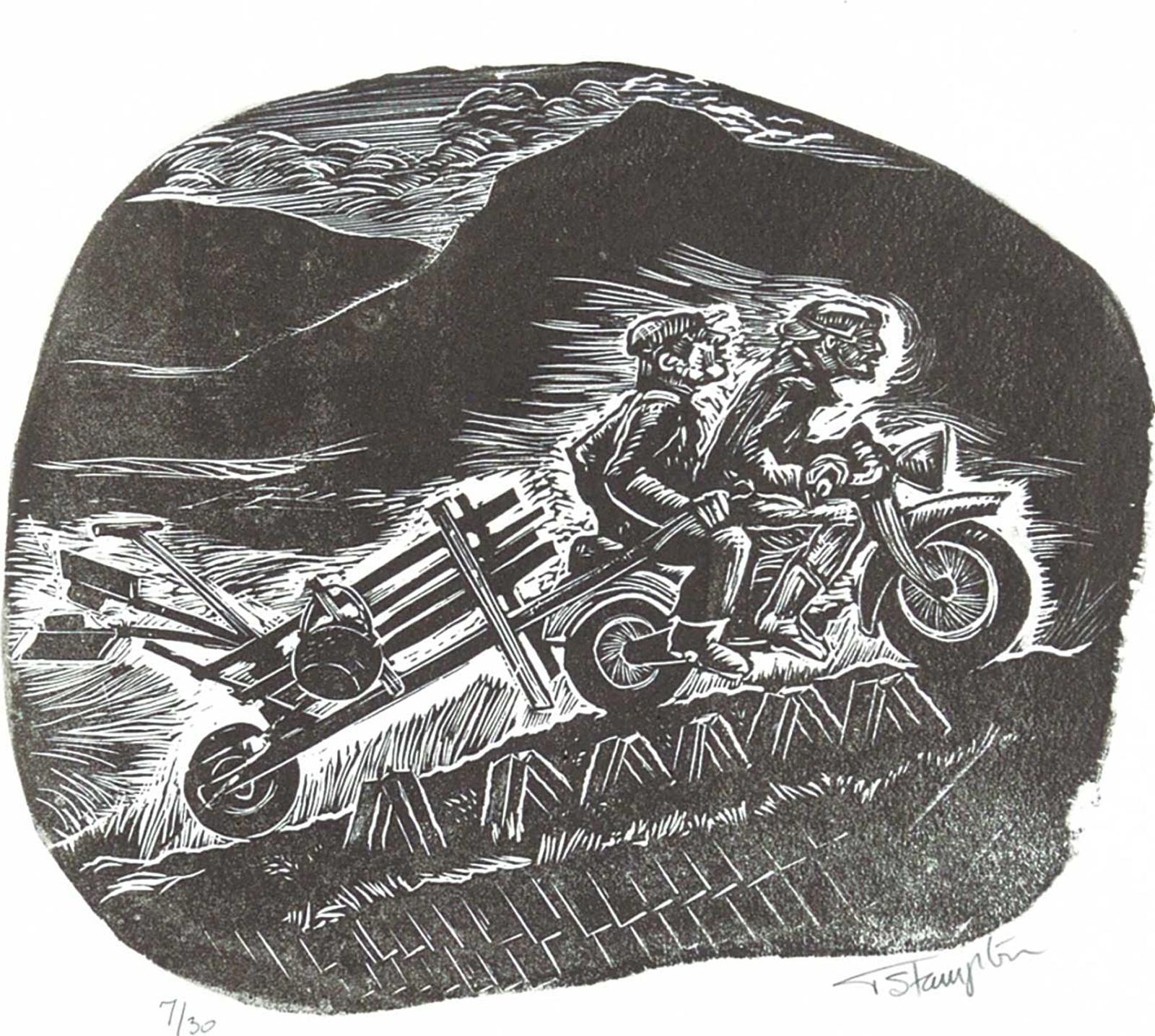 Timothy Stampton - Untitled - Motorcycle Renovations #7/30
