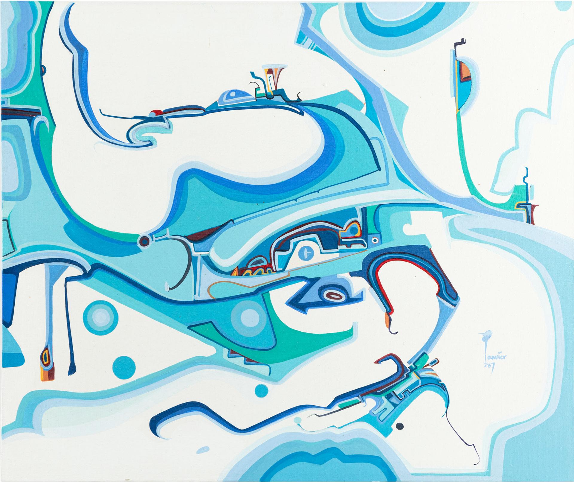 Alex Simeon Janvier (1935-2024) - Snappy Cold Spell