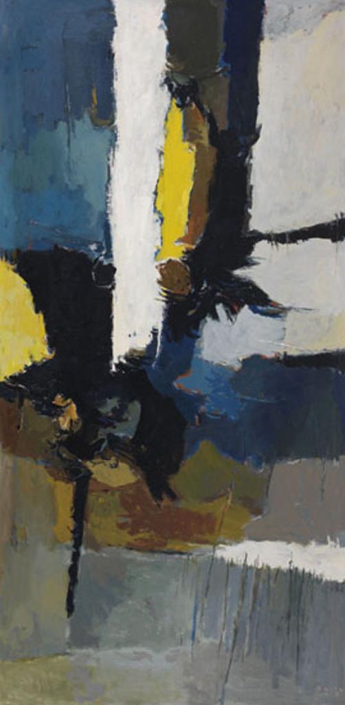 Gordon Applebee Smith (1919-2020) - Vertical Painting (Rock Face)