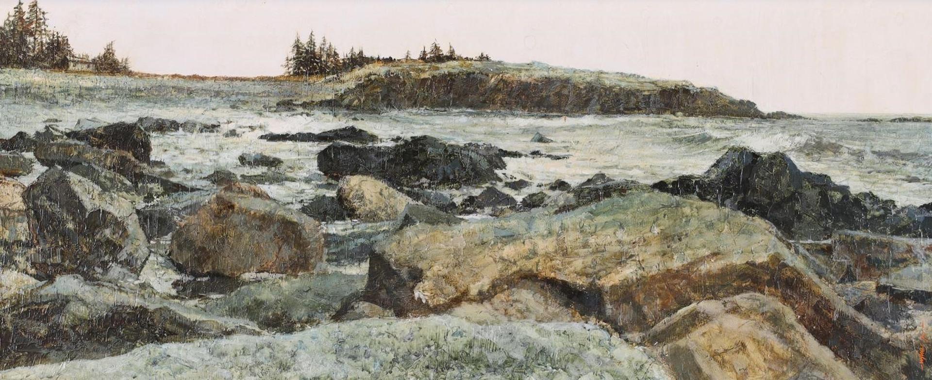 Alan Wylie (1938-2022) - Shoreline; 1973