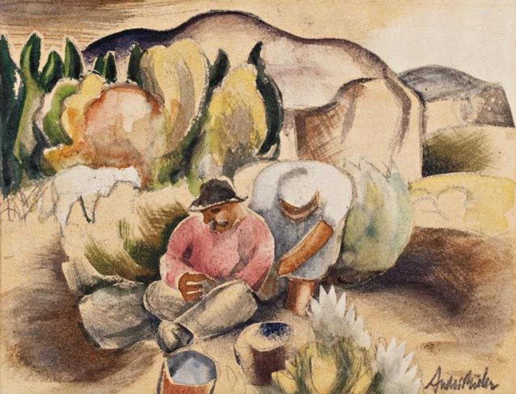 Andre Charles Bieler (1896-1989) - The Couple