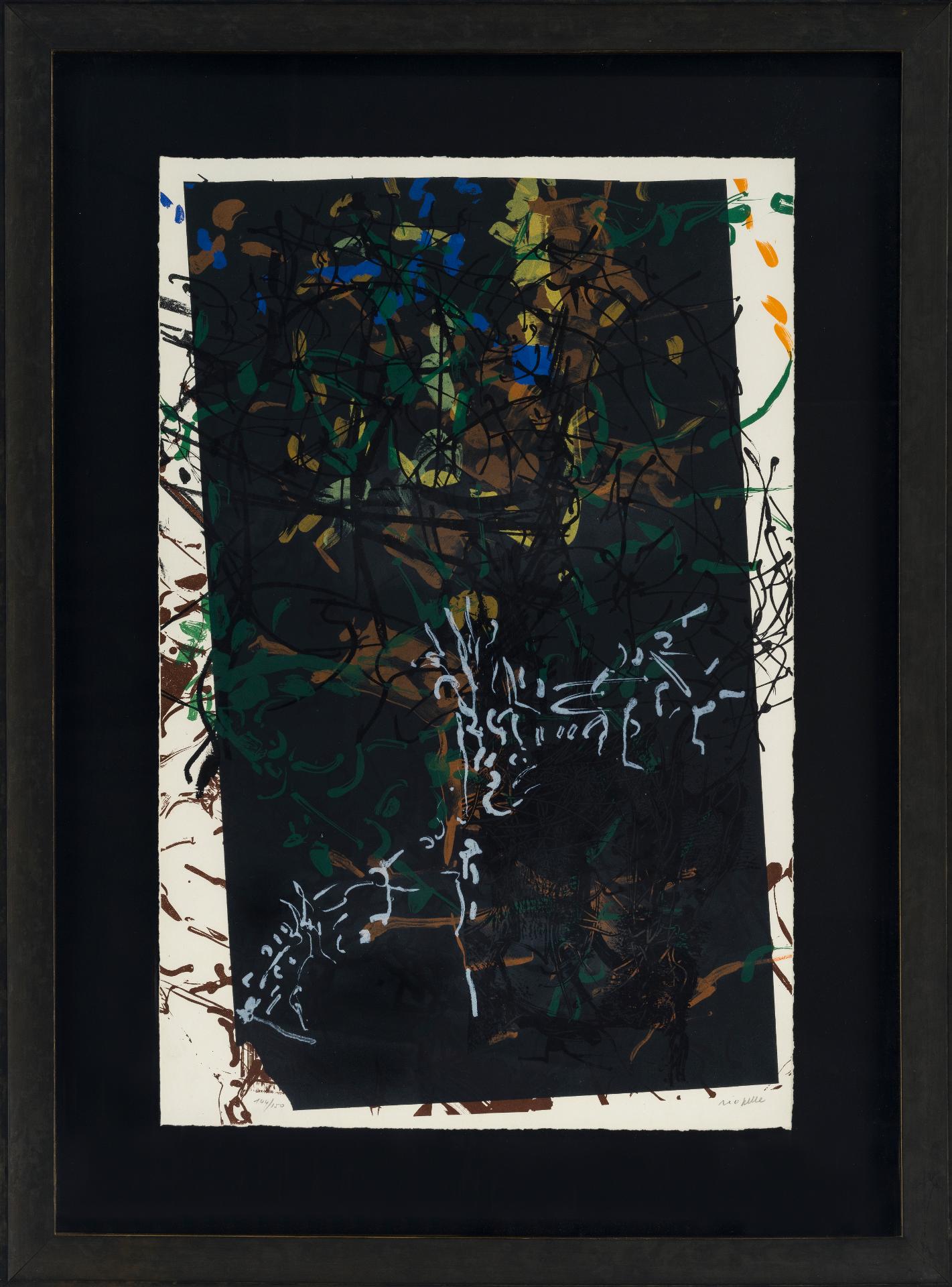 Jean-Paul Riopelle (1923-2002) - Affiche avant la lettre n° 106 (1968.24EST.LI. AFV), 1968
