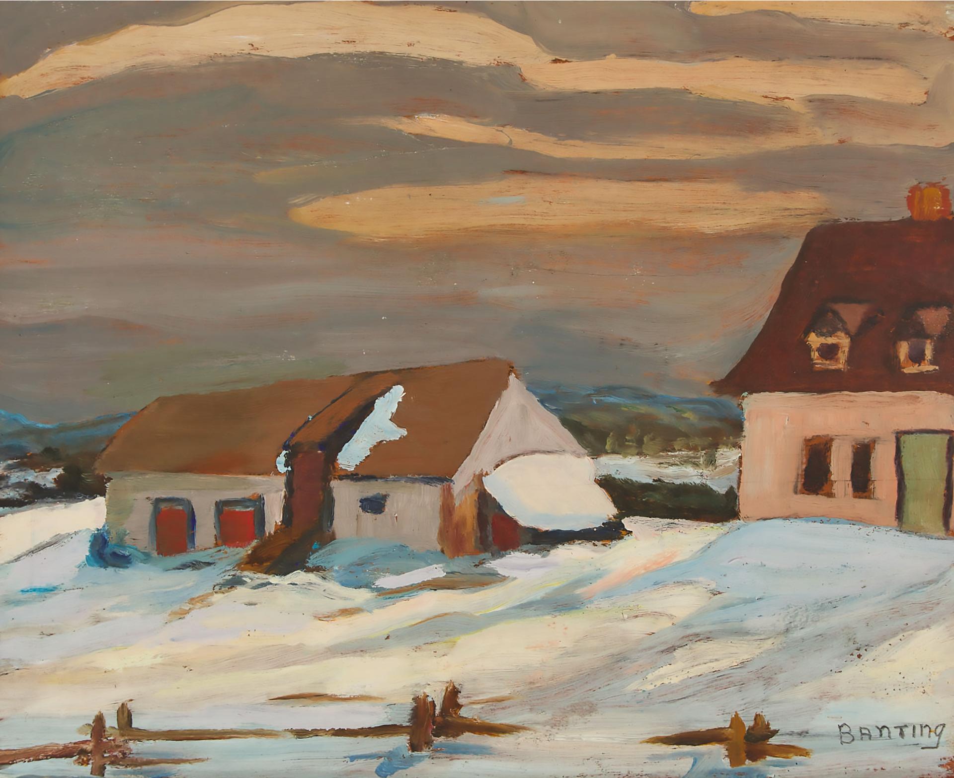 Sir Frederick Grant Banting (1891-1941) - Saint Jean Port Joli, Quebec, 1927
