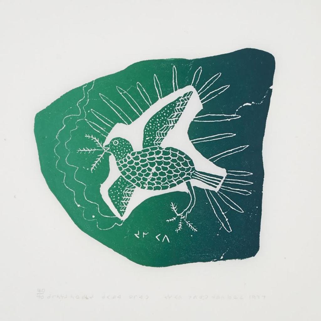 Josie Pamiutu Papialuk (1918-1996) - Bird Flying In The Wind