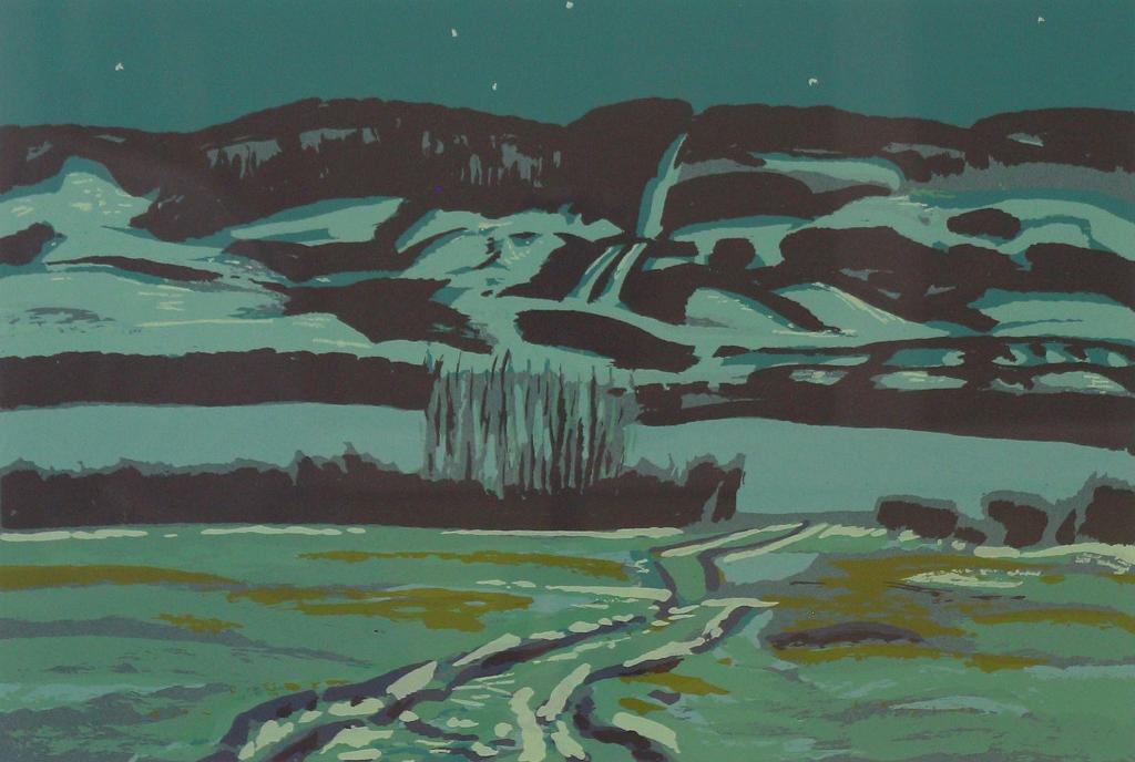 Illingworth Holey (Buck) Kerr (1905-1989) - Turner Valley Nocture