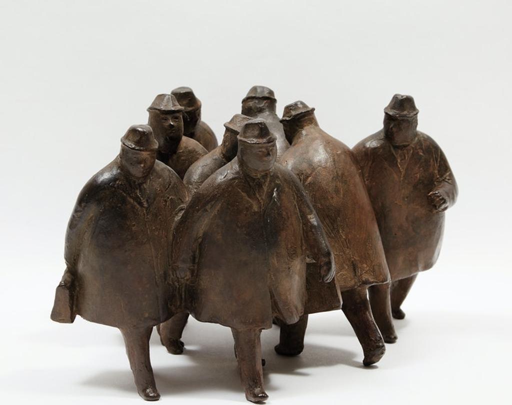William Hodd (Bill) McElcheran (1927-1999) - Businessmen Walking