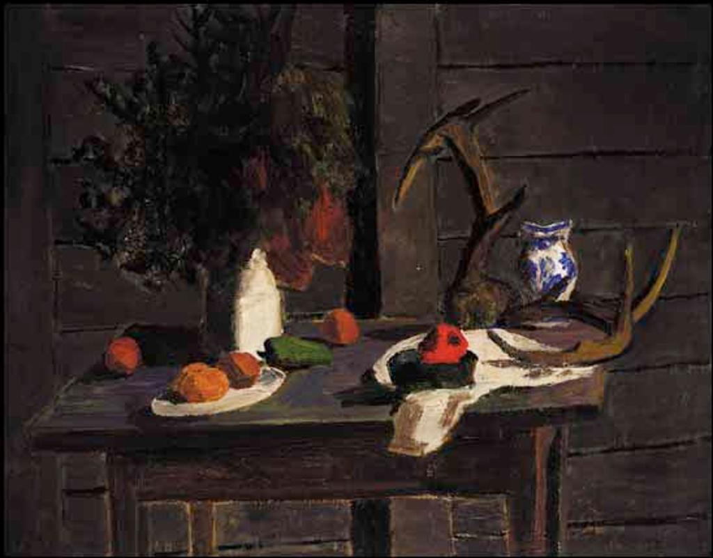 William Goodridge Roberts (1921-2001) - Still Life with Antlers