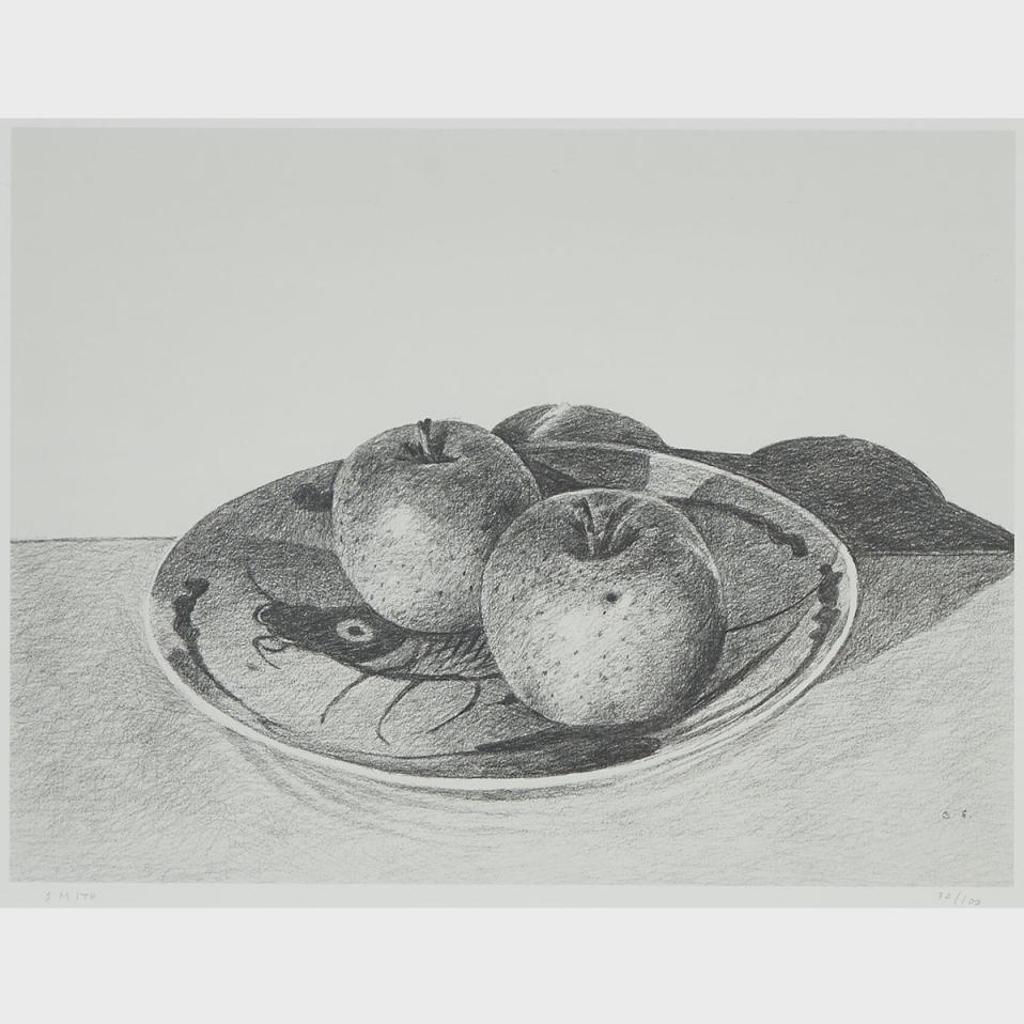 Gordon Applebee Smith (1919-2020) - Still Life With Apples And Egyptian Figure