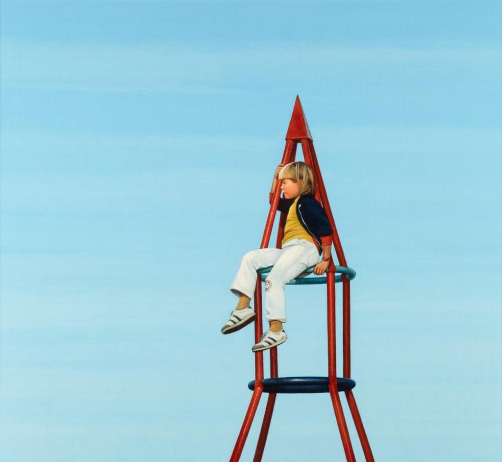 Dennis Noble - Untitled - Child on Apparatus