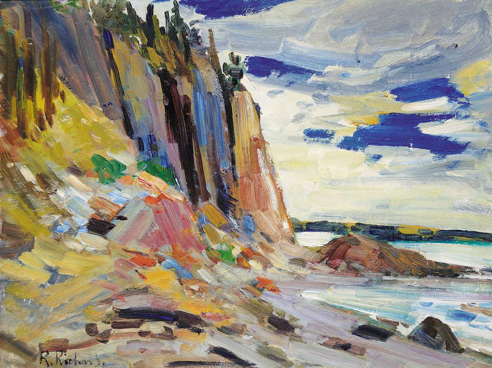 René Jean Richard (1895-1982) - Untitled - Paysage de Charlevoix
