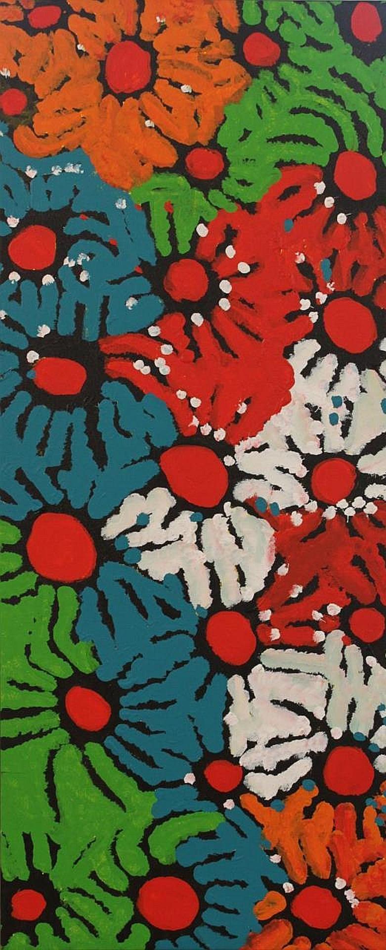 Lorna Fencer Napurrula (1920-2006) - Kangaroo Paw Tucker