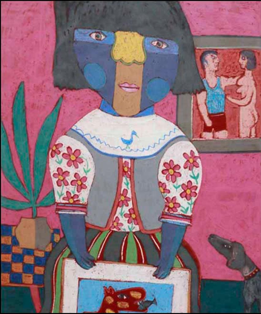 Zbigniew Stanley Kupczynski (1928-2024) - Girl and Dog (02565/2013-2812)