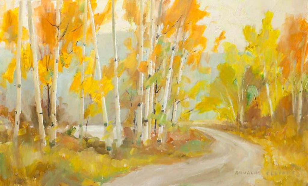 Douglas Ferfguson Elliott (1916-2012) - Roadside Birches
