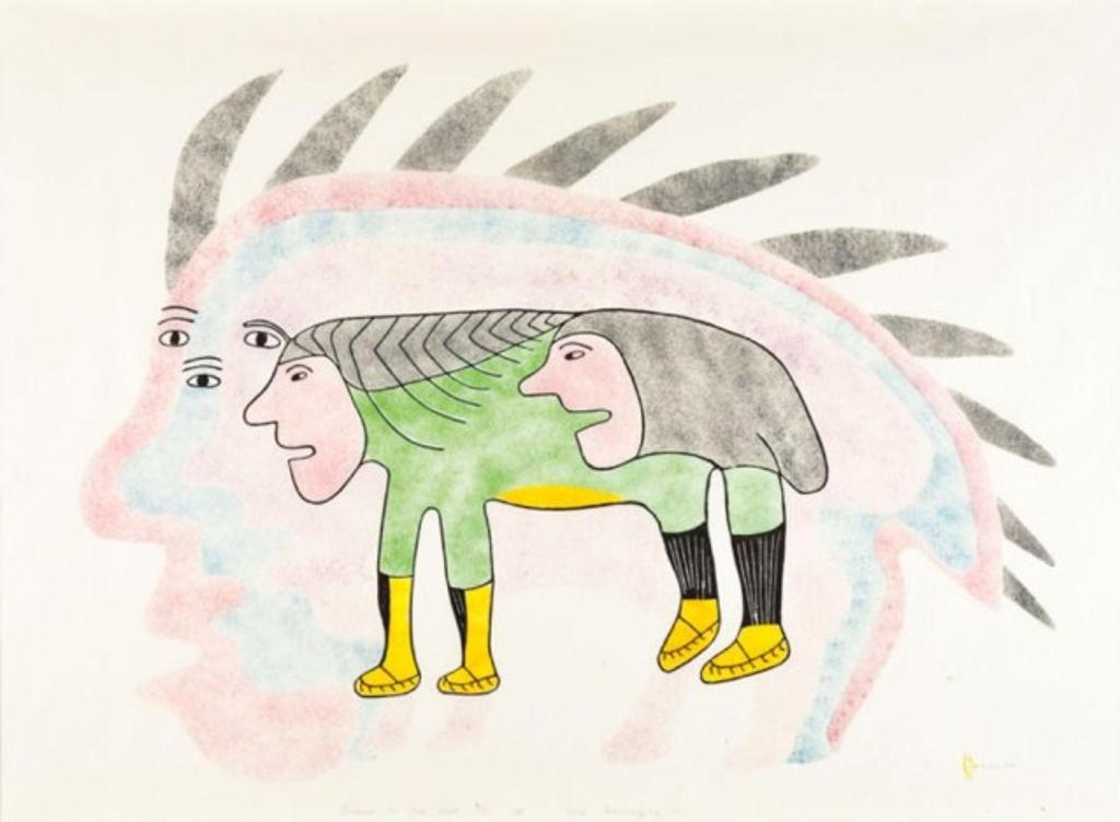Irene Avaalaaqiaq (1941) - Untitled