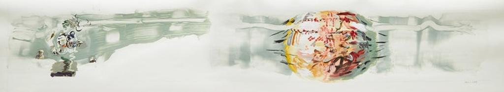 Carol Wainio (1955) - Study for Story Line / Body of Text