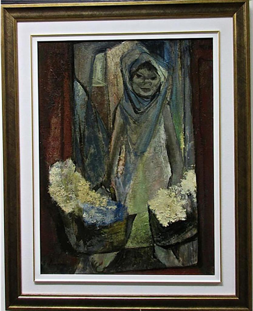Ronald York Wilson (1907-1984) - The Flower Girl