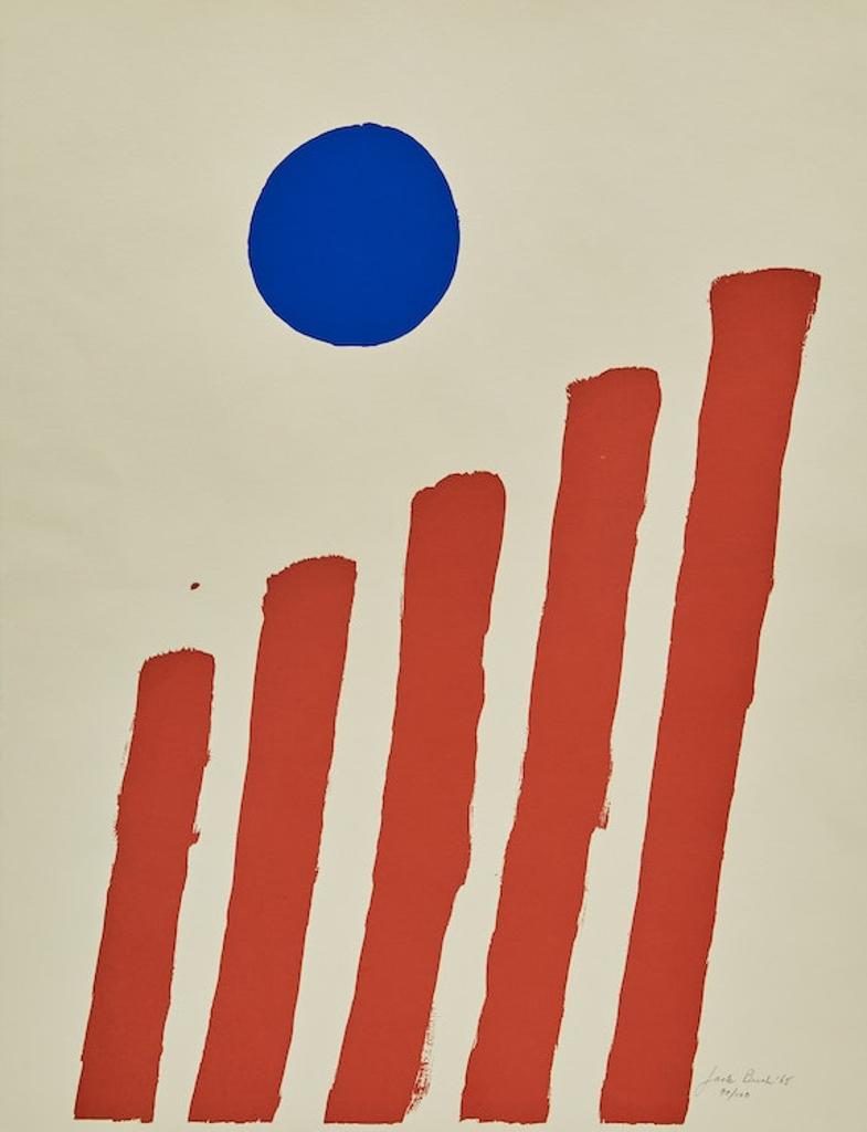 Jack Hamilton Bush (1909-1977) - Red Stripes - New York