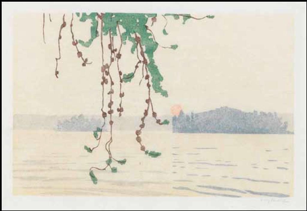 Walter Joseph (W.J.) Phillips (1884-1963) - Smoke Haze, Lake of the Woods