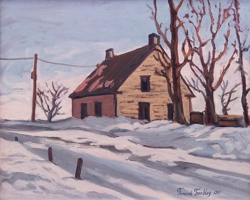Fernand Tremblay (1932) - Maison Abandonnee, St-Amable, 1987
