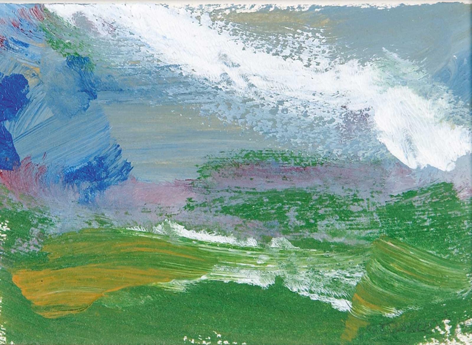 Jack Henry Pollock (1930-1992) - Untitled - Abstract Landscape