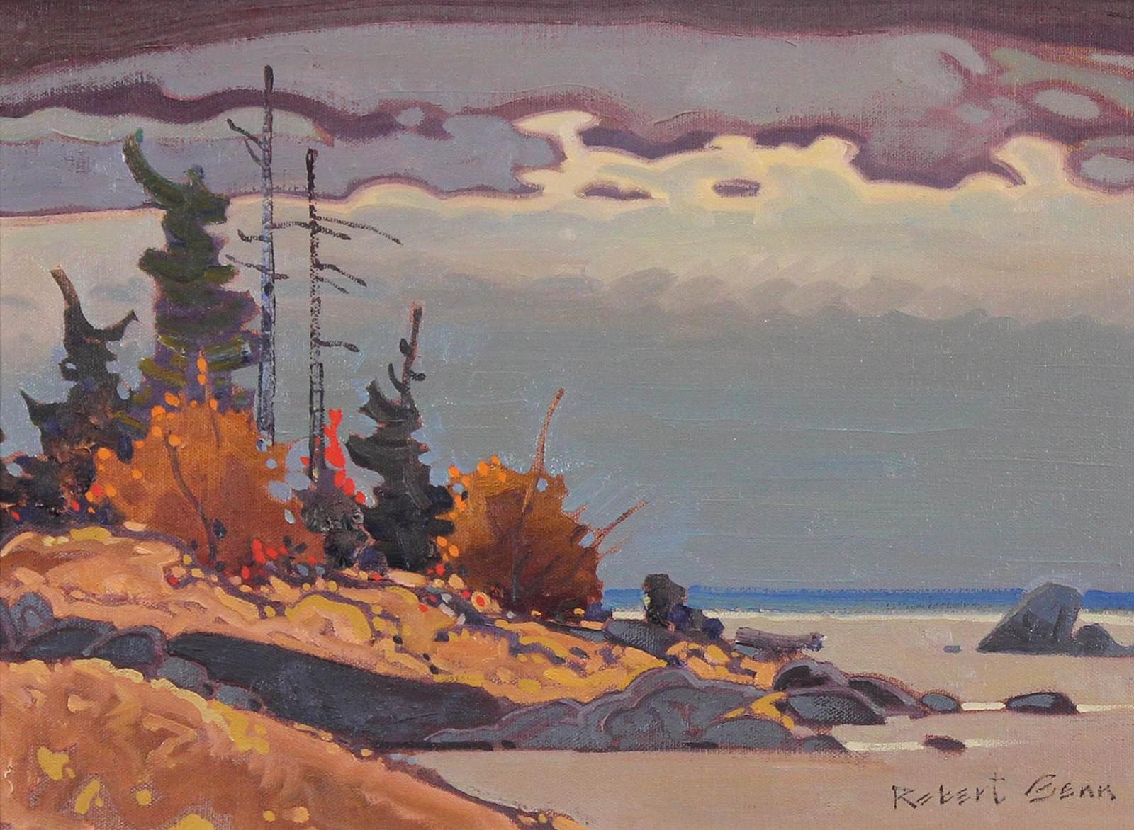 Robert Douglas Genn (1936-2014) - Offskip With Warm Greys