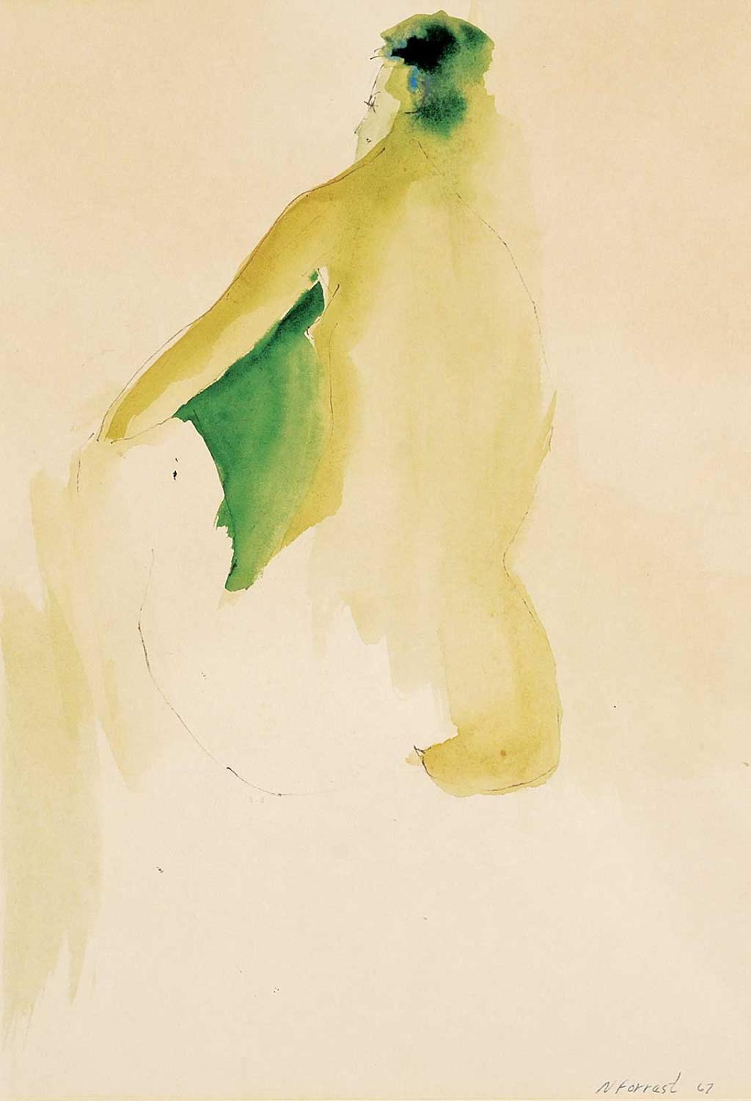 Nita Forrest - Nude, Seated