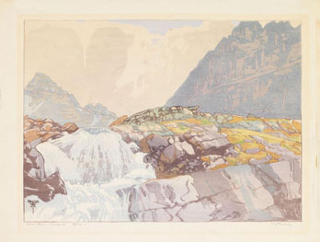 Walter Joseph (W.J.) Phillips (1884-1963) - Mountain Torrent