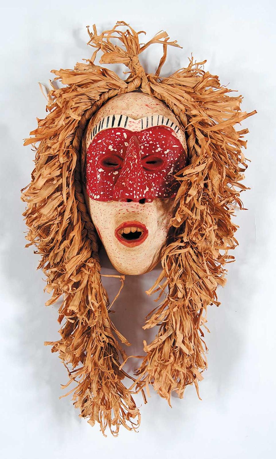 Sked'so Iroquois - Smallpox and Measels Mask