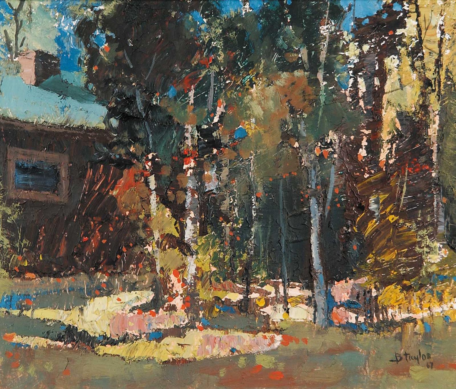 John (Jack) Benjamin Taylor (1917-1970) - Untitled - Summer Aspens