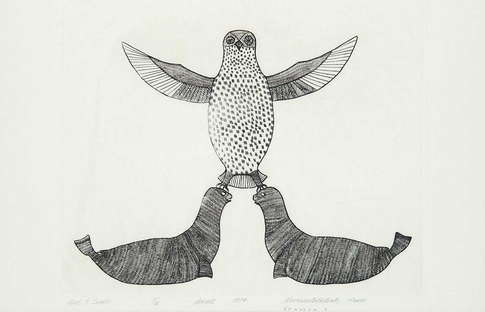 Parr (1893-1969) - Owl and Seals #5/50