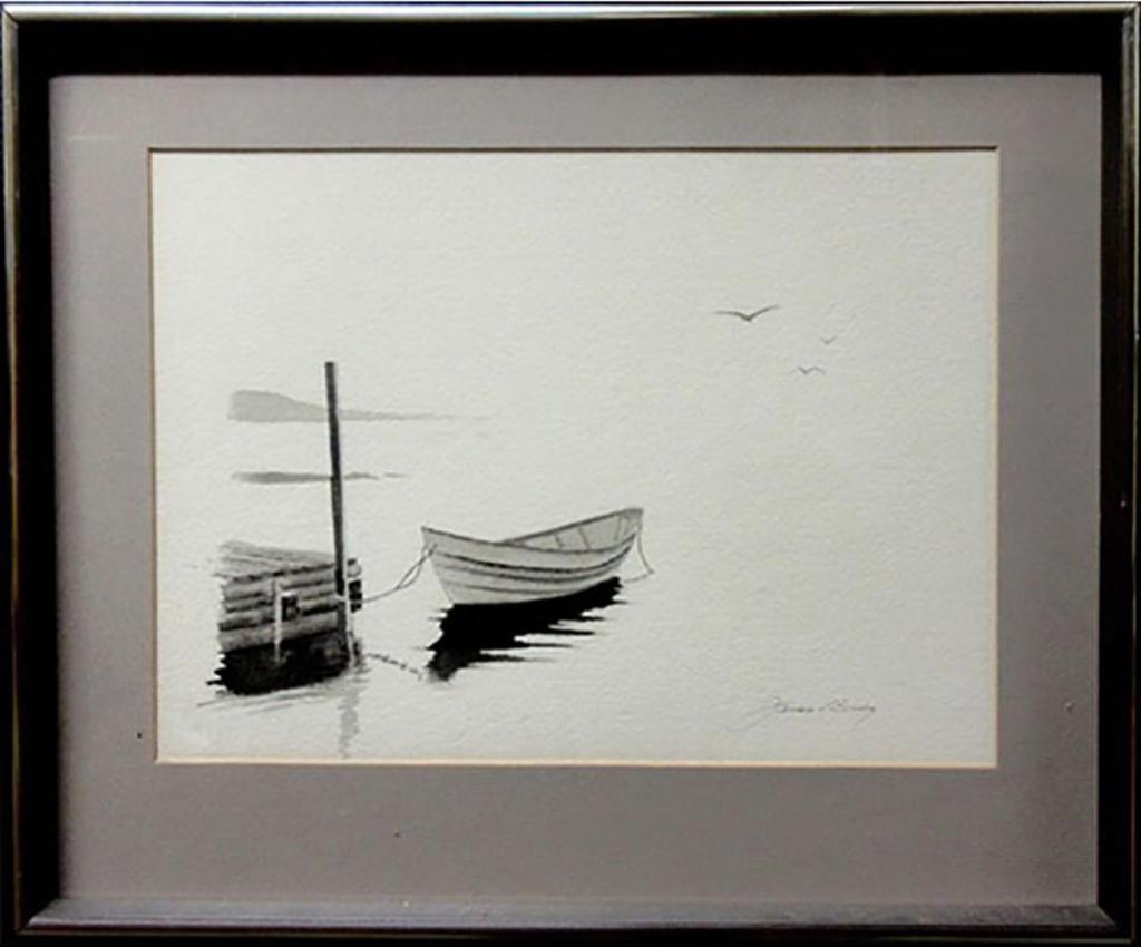 James William Bessey (1920-2010) - Untitled (Morning Calm) & Untitled (Returning Home)