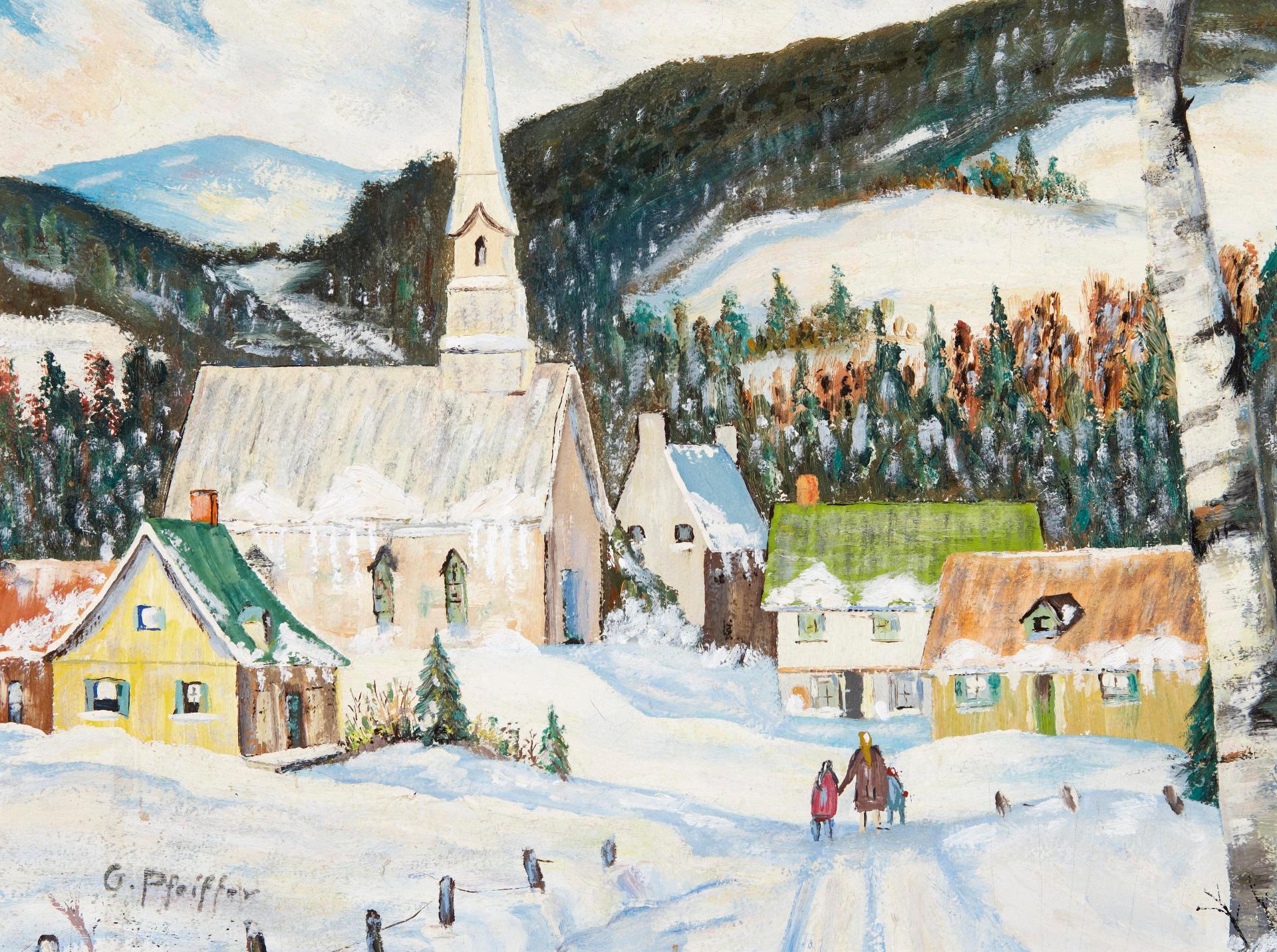 Gordon Edward Pfeiffer (1899-1983) - NEAR MT TREMBLANT