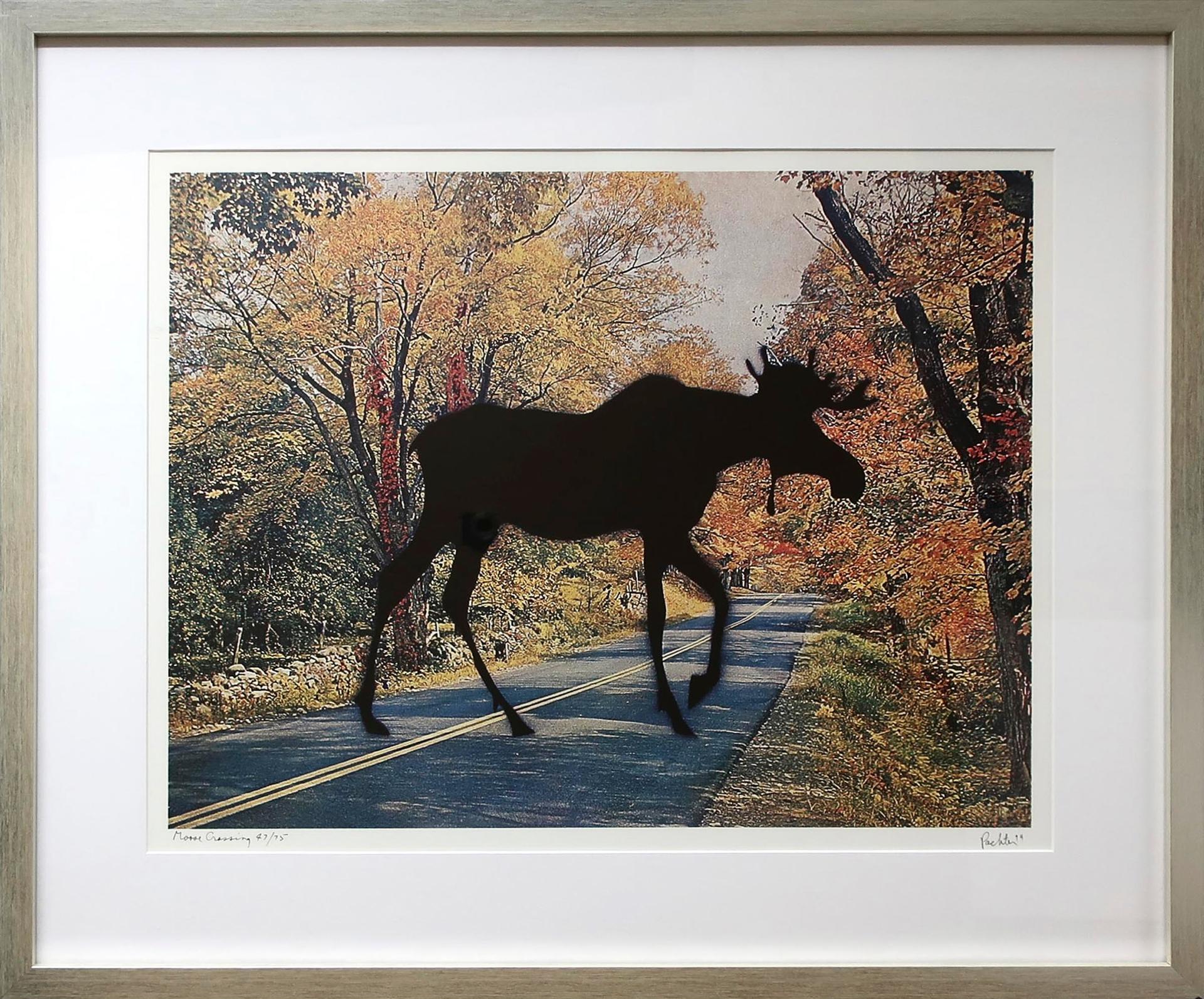 Charles Pachter (1942) - Moose Crossing