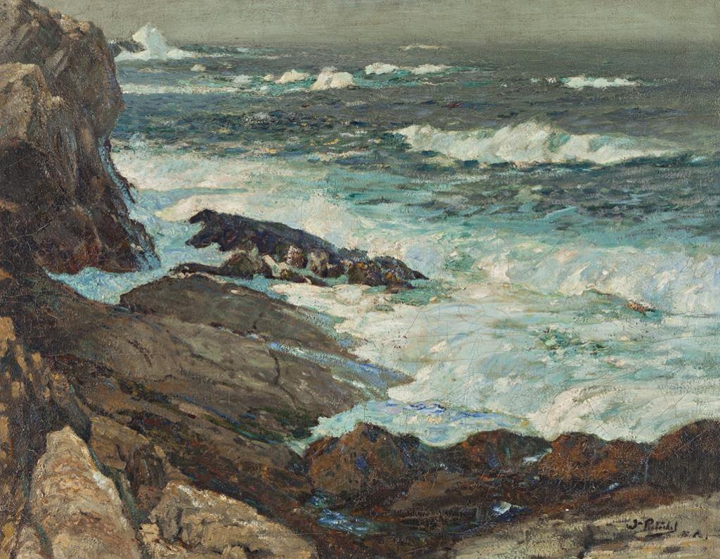 William Ritschel (1864-1949) - A Grey Morning, California