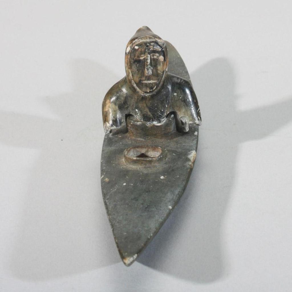 Kowtynoo (1913-1964) - Man In Kayak