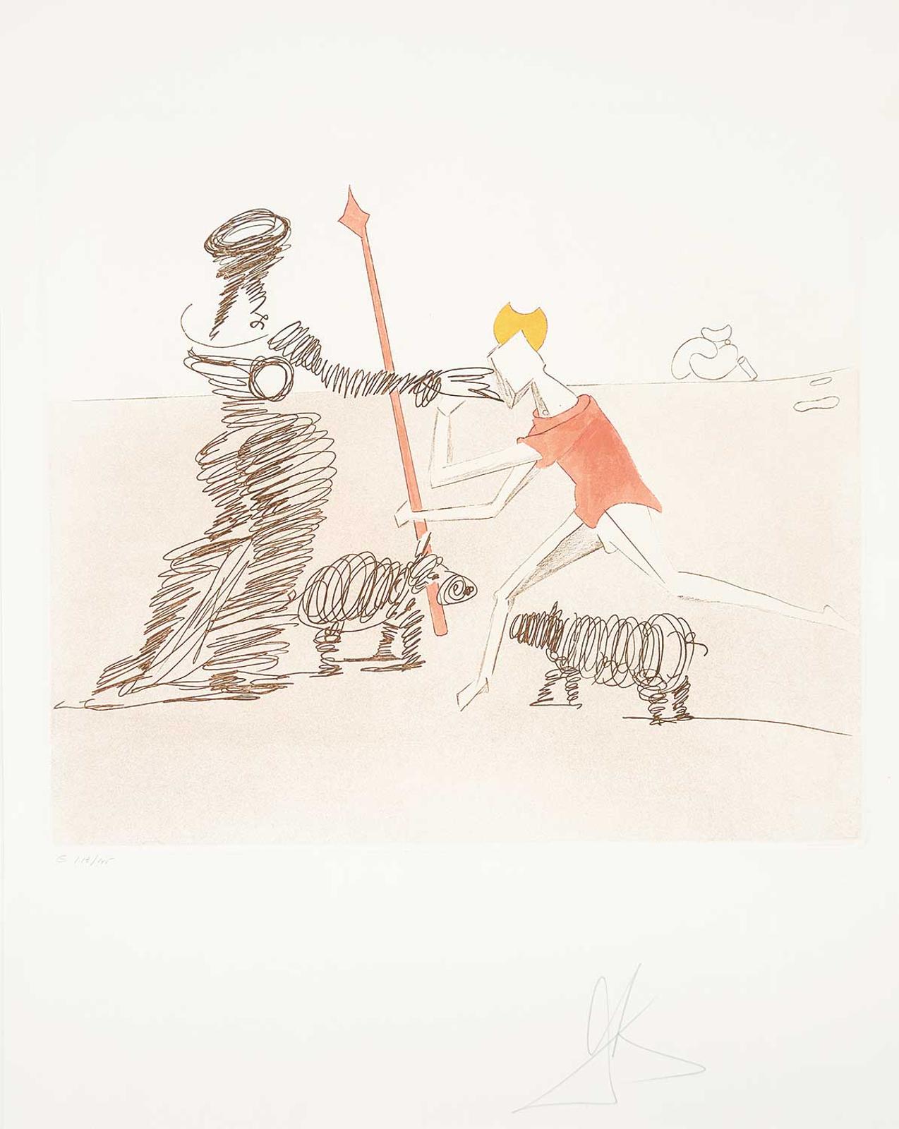 Salvador Dalí (1904-1989) - Pastorale  #G113/125