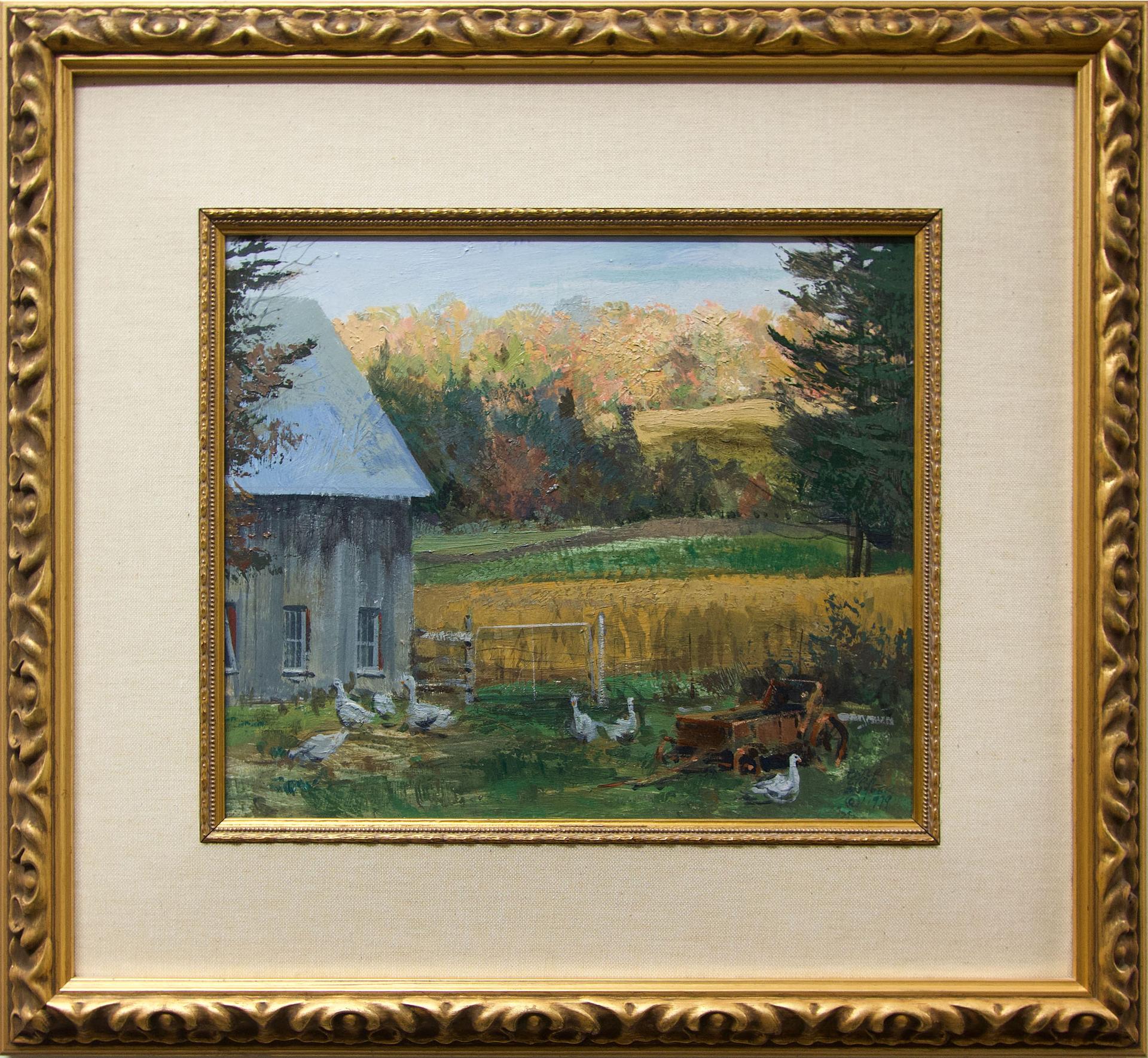 Peter Etril Snyder (1944-2017) - Farmhouse In The Foothills