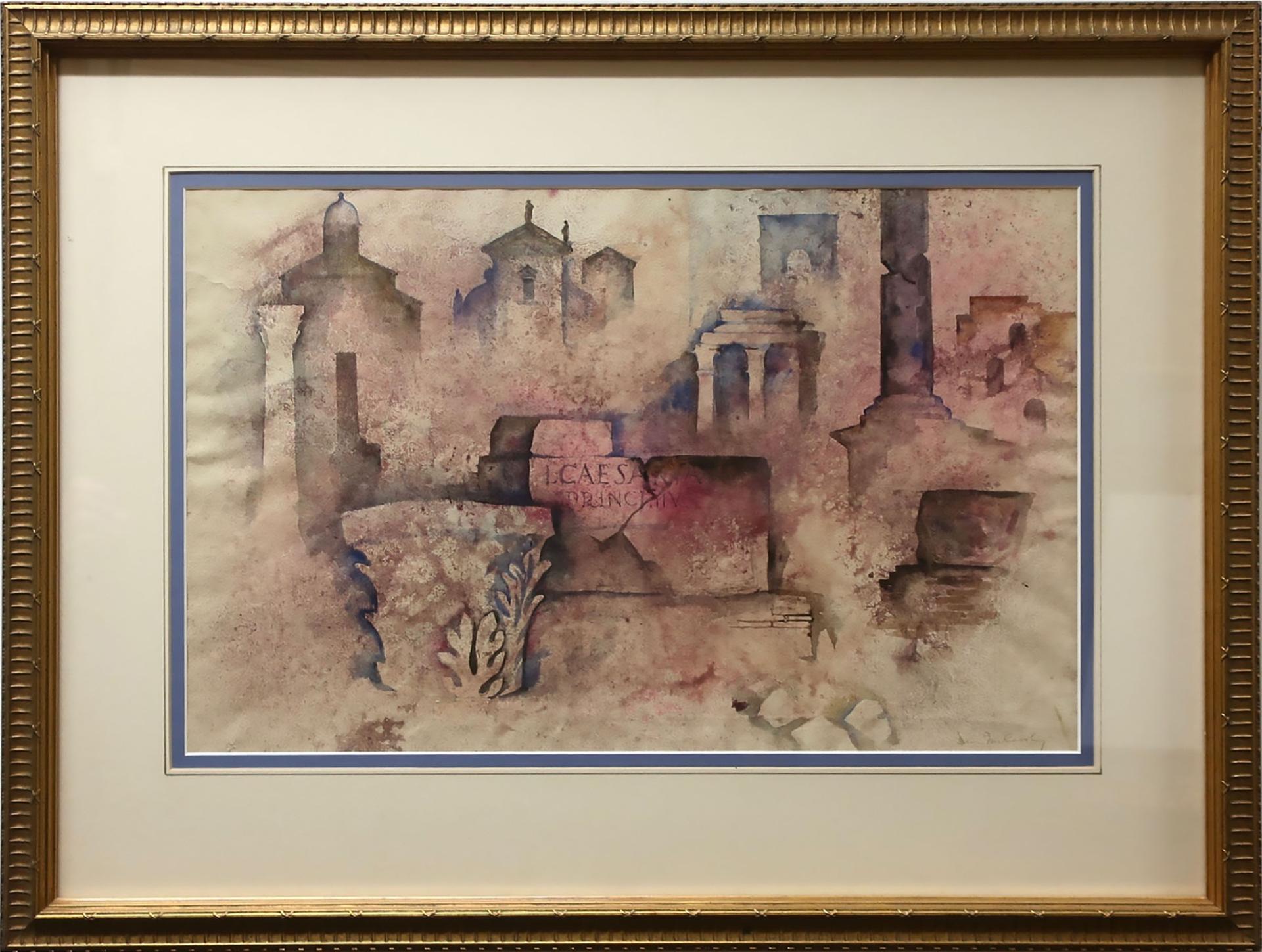 Doris Jean McCarthy (1910-2010) - Study Of Ruins