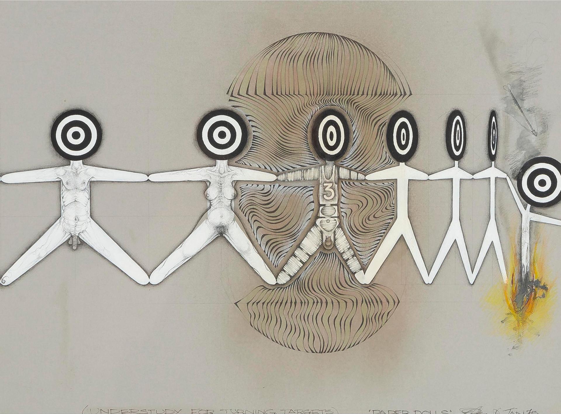 Luthor Pokrant - Paper Dolls - Understudy For Turning Targets, 1975