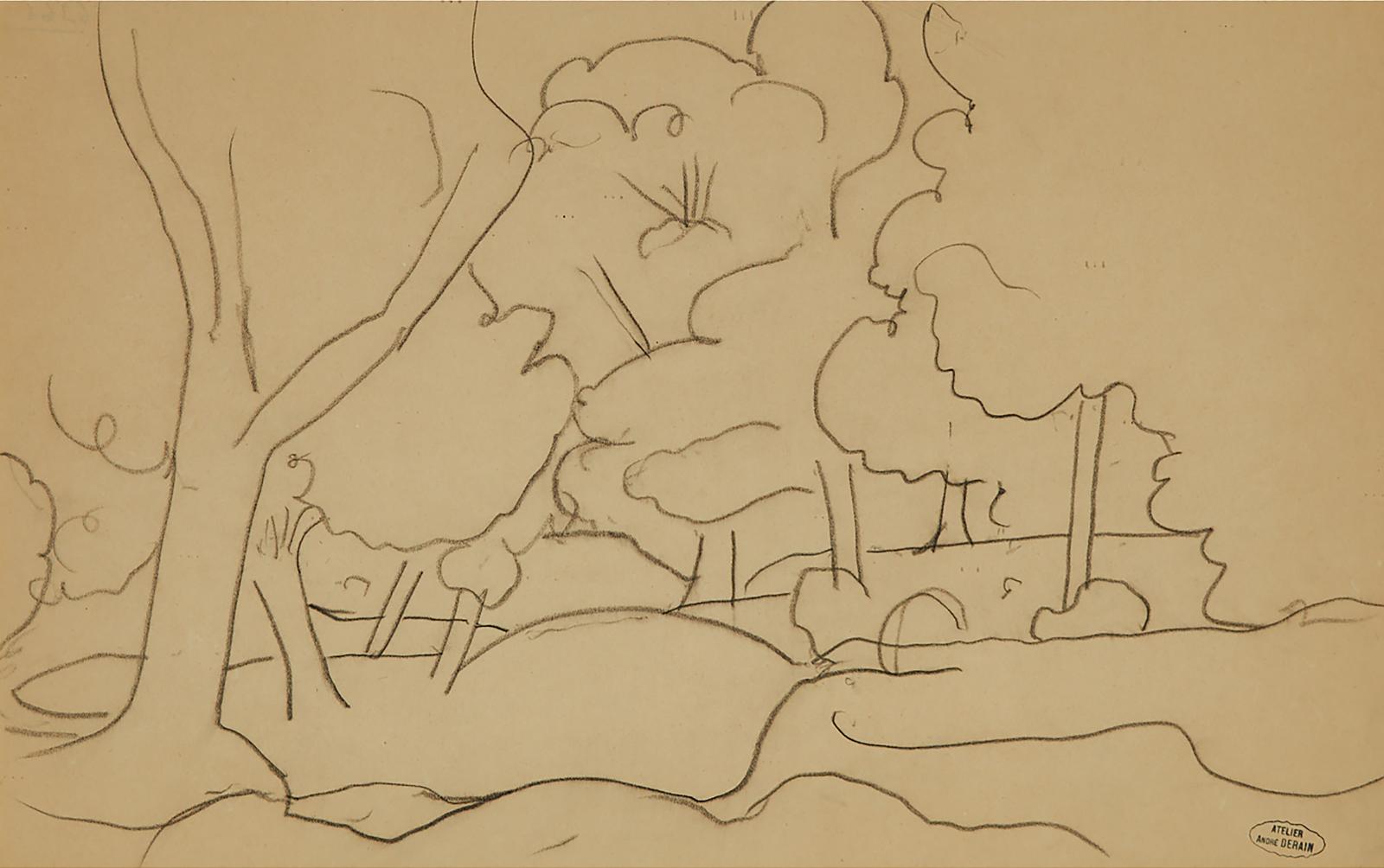 André Derain (1880-1954) - Les Arbes