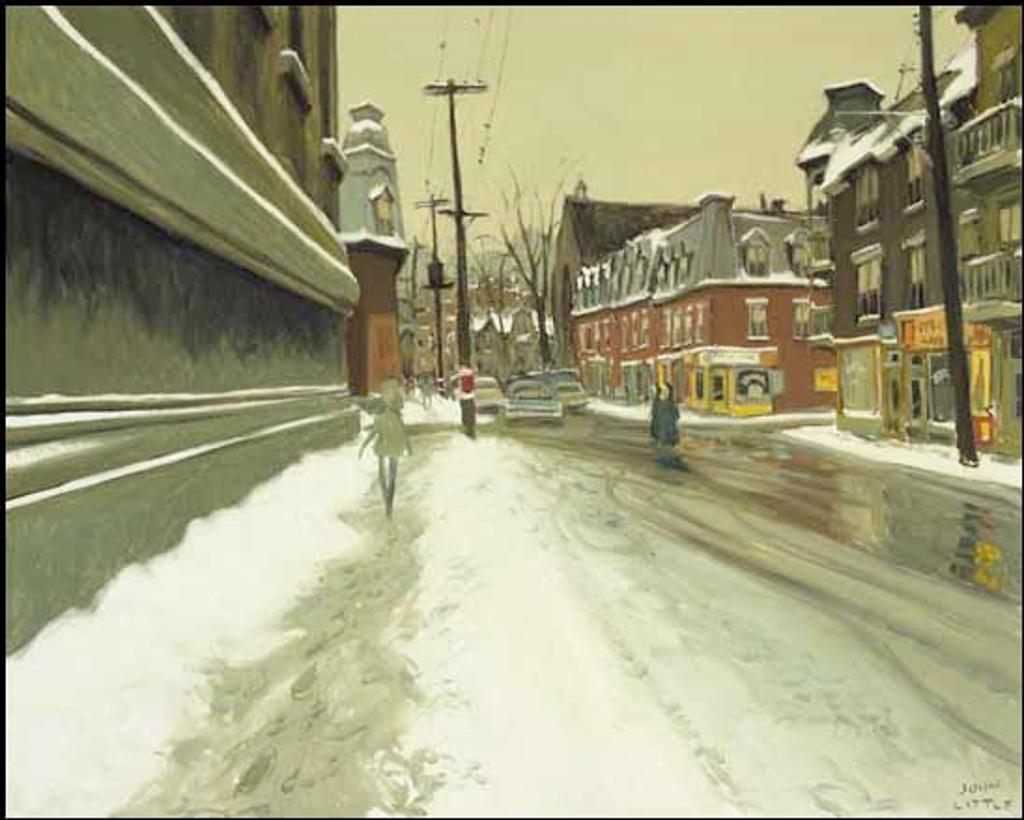 John Geoffrey Caruthers Little (1928-2024) - Rue Vinet (Ste-Cunégonde and St-Judes), St-Henri, Montreal