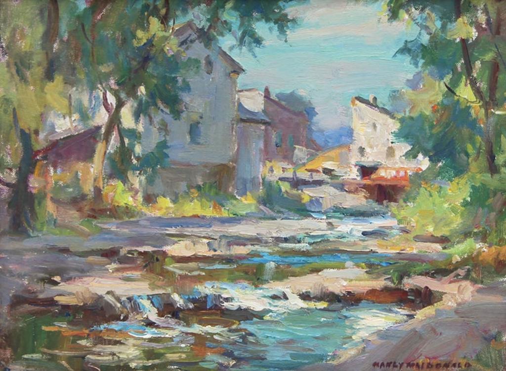 Manly Edward MacDonald (1889-1971) - Napanee River, Newburgh
