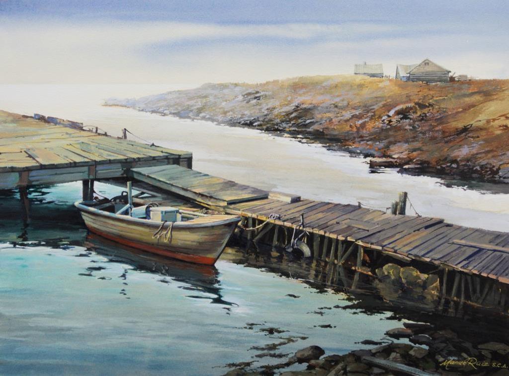 Manuel Ruiz (1920-2010) - The Old Pier