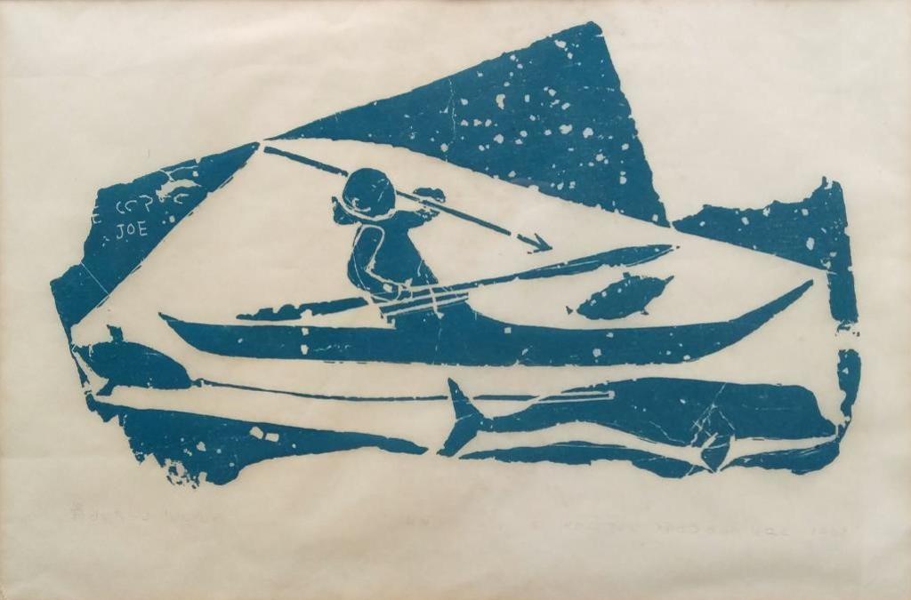 Joe Talirunili (1893-1976) - Kayak, 1963
