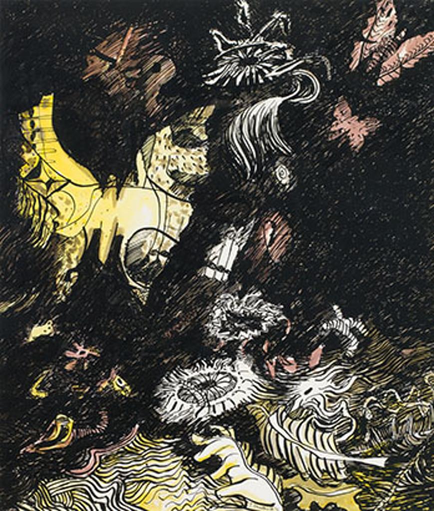 Jack Leaonard Shadbolt (1909-1998) - Night Garden Transformation