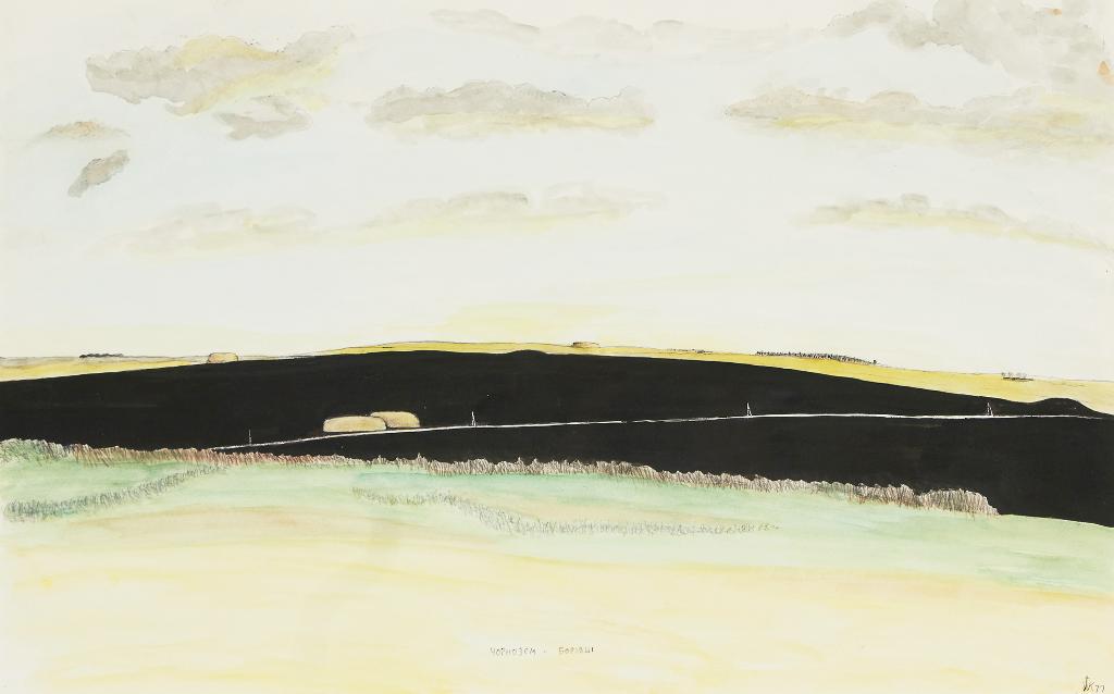 William Kurelek (1927-1977) - To My Father's Village
