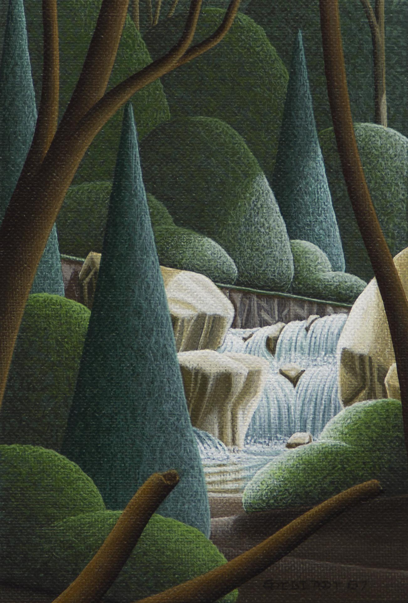 Christian Deberdt (1947-2011) - Étude, paysage, 1987