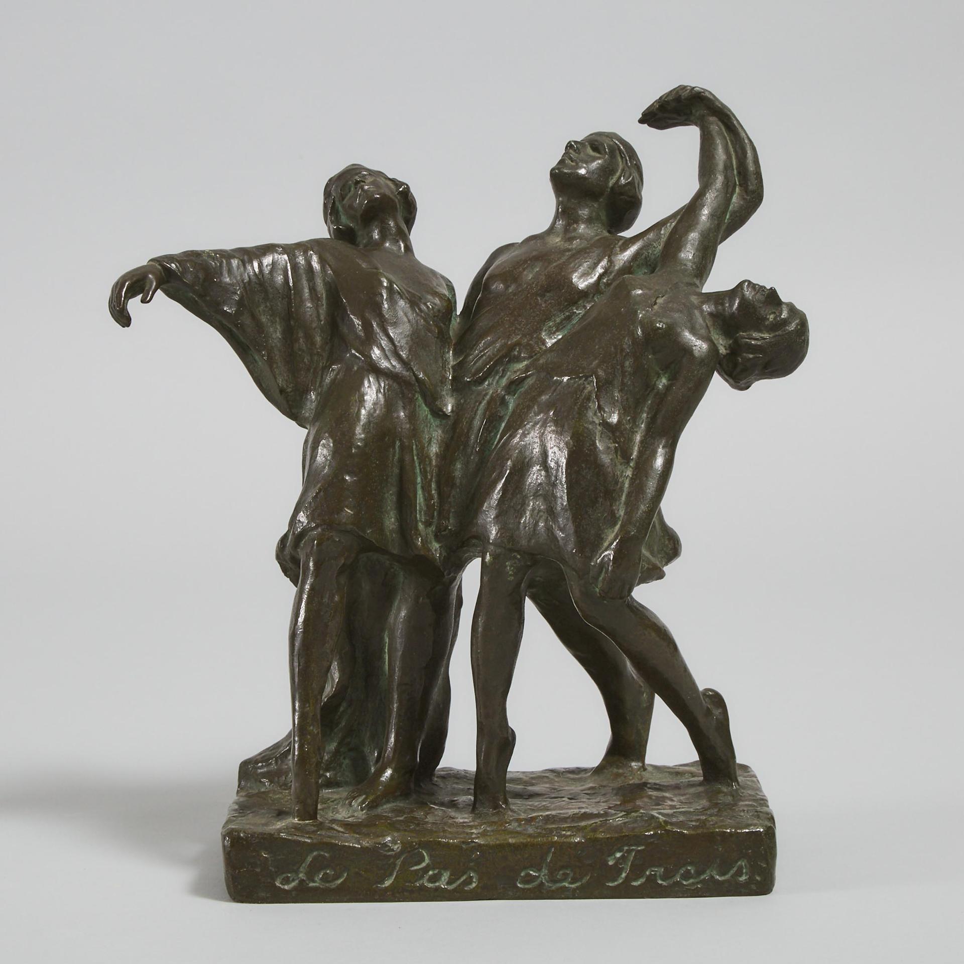 E. Louise de Montigny-Giguère (1878-1969) - Le Pas De Trois