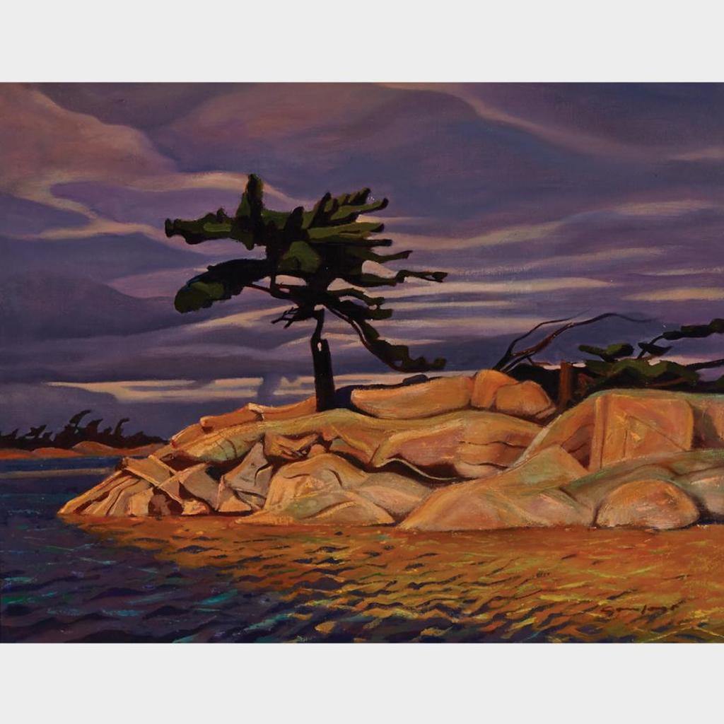 Charles Fraser Comfort (1900-1994) - The Peep-Hole Tree, Georgian Bay