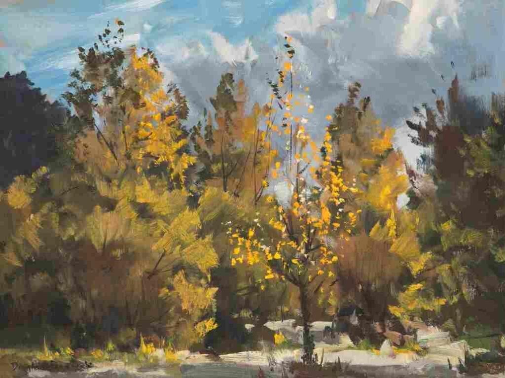 Douglas Badcock (1922-2009) - Oil on artist board